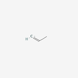 molecular formula C3H5- B593750 Allyl anion CAS No. 1724-46-5