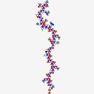 molecular formula C138H216N42O45 B593752 Amylin (8-37) (human) CAS No. 135702-23-7