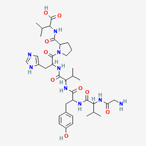 Glycylvalyltyrosylvalylhistidylprolylvaline