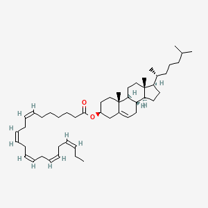 molecular formula C49H78O2 B593899 胆固醇-5-烯-3β-基 (7Z,10Z,13Z,16Z,19Z-二十二碳五烯酸酯) CAS No. 70110-49-5