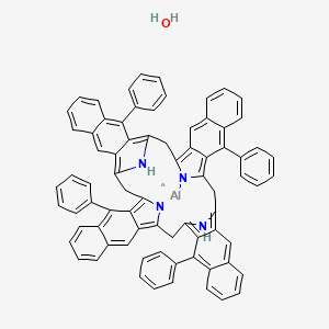 molecular formula C76H52AlN4O B593970 Pubchem_71311213 CAS No. 132403-09-9
