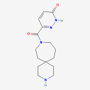 3-(3,9-diazaspiro[5.6]dodecane-9-carbonyl)-1H-pyridazin-6-one