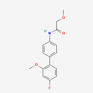 N-(4'-fluoro-2'-methoxybiphenyl-4-yl)-2-methoxyacetamide