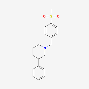 1-[4-(methylsulfonyl)benzyl]-3-phenylpiperidine