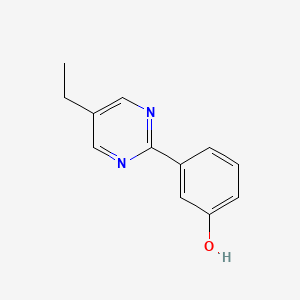 3-(5-ethylpyrimidin-2-yl)phenol