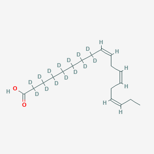molecular formula C18H16D14O2 B594037 α-亚麻酸-d14 CAS No. 1622944-40-4