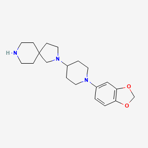 2-[1-(1,3-benzodioxol-5-yl)-4-piperidinyl]-2,8-diazaspiro[4.5]decane dihydrochloride