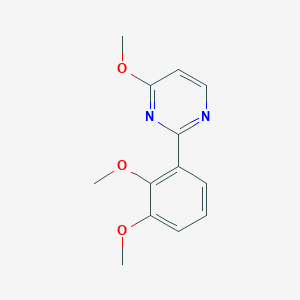 2-(2,3-dimethoxyphenyl)-4-methoxypyrimidine