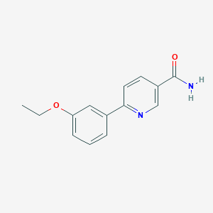 6-(3-ethoxyphenyl)nicotinamide