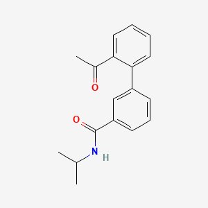 2'-acetyl-N-isopropylbiphenyl-3-carboxamide