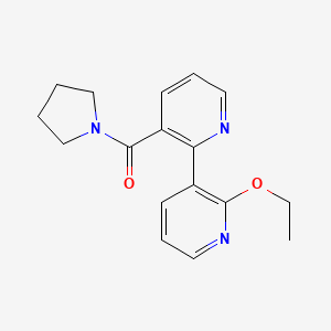 2'-ethoxy-3-(pyrrolidin-1-ylcarbonyl)-2,3'-bipyridine