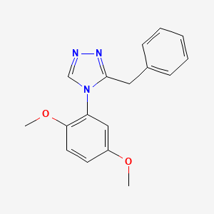 3-benzyl-4-(2,5-dimethoxyphenyl)-4H-1,2,4-triazole