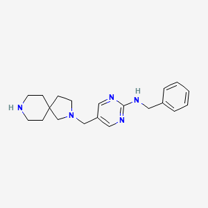 N-benzyl-5-(2,8-diazaspiro[4.5]dec-2-ylmethyl)-2-pyrimidinamine dihydrochloride