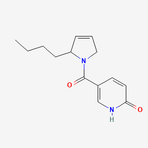 5-[(2-butyl-2,5-dihydro-1H-pyrrol-1-yl)carbonyl]pyridin-2(1H)-one