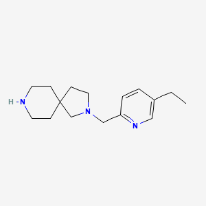 2-[(5-ethyl-2-pyridinyl)methyl]-2,8-diazaspiro[4.5]decane dihydrochloride