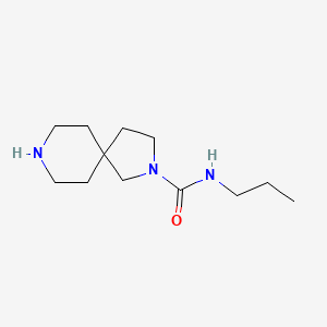 N-propyl-2,8-diazaspiro[4.5]decane-2-carboxamide hydrochloride