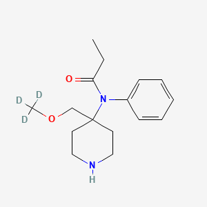 molecular formula C16H24N2O2 B594132 去甲芬太尼-d3 CAS No. 1204688-16-3