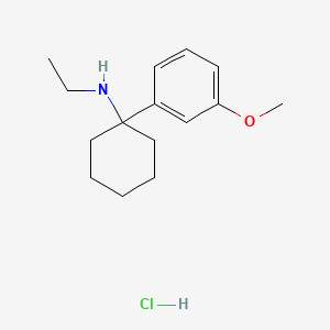 molecular formula C15H24ClNO B594151 3-甲氧基 pce（盐酸盐） CAS No. 1797121-52-8