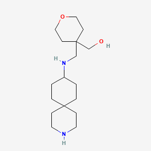 {4-[(3-azaspiro[5.5]undec-9-ylamino)methyl]tetrahydro-2H-pyran-4-yl}methanol dihydrochloride