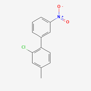 B594182 2-Chloro-4-methyl-1-(3-nitrophenyl)benzene CAS No. 1355247-82-3