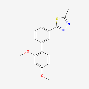 2-(2',4'-dimethoxybiphenyl-3-yl)-5-methyl-1,3,4-thiadiazole