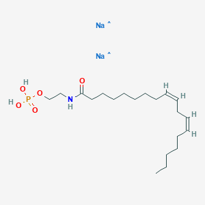 molecular formula C20H38NNa2O5P B594187 磷脂酰亚油酰乙醇胺 CAS No. 419566-71-5