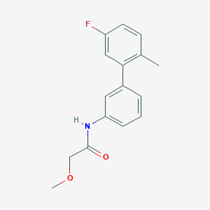 N-(5'-fluoro-2'-methylbiphenyl-3-yl)-2-methoxyacetamide