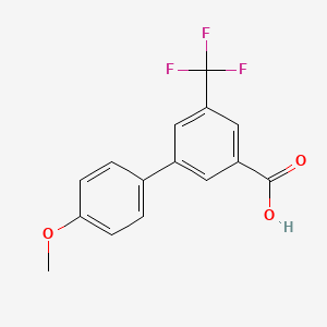 3-(4-Methoxyphenyl)-5-trifluoromethylbenzoic acid