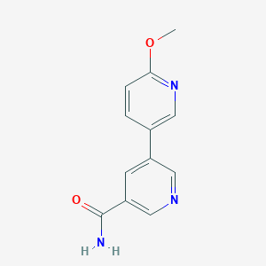 6'-methoxy-3,3'-bipyridine-5-carboxamide