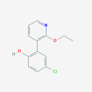 4-chloro-2-(2-ethoxypyridin-3-yl)phenol