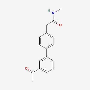 2-(3'-acetylbiphenyl-4-yl)-N-methylacetamide