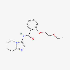 2-(2-ethoxyethoxy)-N-(5,6,7,8-tetrahydroimidazo[1,2-a]pyridin-3-yl)benzamide