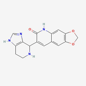 7-(4,5,6,7-tetrahydro-1H-imidazo[4,5-c]pyridin-4-yl)[1,3]dioxolo[4,5-g]quinolin-6(5H)-one