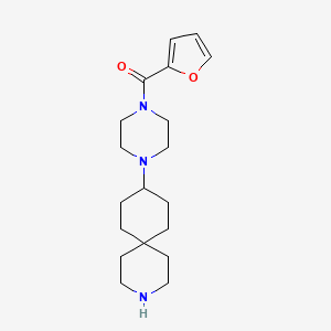 9-[4-(2-furoyl)-1-piperazinyl]-3-azaspiro[5.5]undecane dihydrochloride