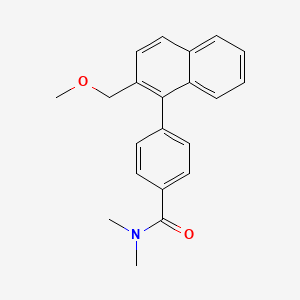 4-[2-(methoxymethyl)-1-naphthyl]-N,N-dimethylbenzamide