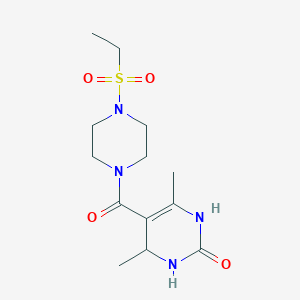 5-{[4-(ethylsulfonyl)piperazin-1-yl]carbonyl}-4,6-dimethyl-3,4-dihydropyrimidin-2(1H)-one