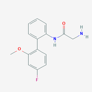 2-amino-N-(4'-fluoro-2'-methoxybiphenyl-2-yl)acetamide