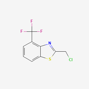 2-Chloromethyl-4-(trifluoromethyl)benzo[d]thiazole