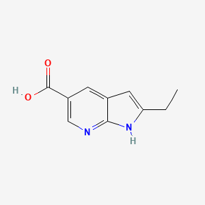 2-Ethyl-1H-pyrrolo[2,3-b]pyridine-5-carboxylic acid