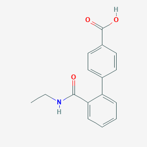 2'-[(ethylamino)carbonyl]biphenyl-4-carboxylic acid