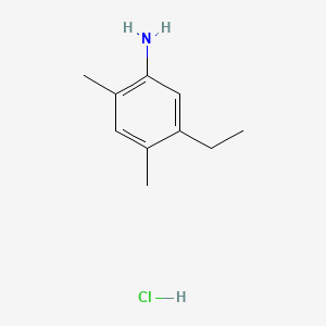molecular formula C10H16ClN B594346 5-Ethyl-2,4-dimethylaniline hydrochloride CAS No. 1244949-51-6
