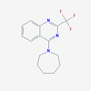 4-(1-azepanyl)-2-(trifluoromethyl)quinazoline