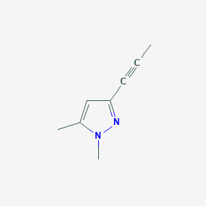 1,5-DIMETHYL-3-(1-PROPYNYL)-1H-PYRAZOLE