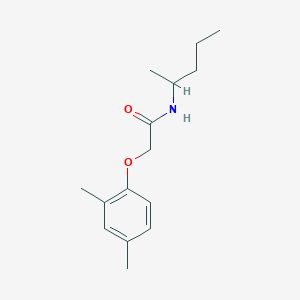 2-(2,4-dimethylphenoxy)-N-(1-methylbutyl)acetamide