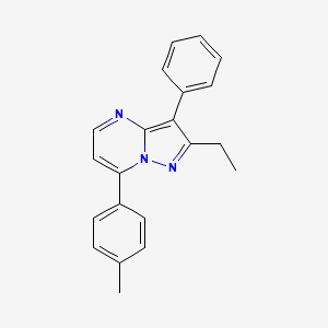 2-ethyl-7-(4-methylphenyl)-3-phenylpyrazolo[1,5-a]pyrimidine