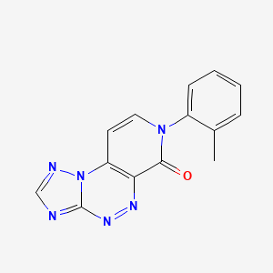 7-(2-methylphenyl)pyrido[4,3-e][1,2,4]triazolo[5,1-c][1,2,4]triazin-6(7H)-one