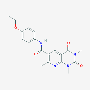 N-(4-ethoxyphenyl)-1,3,7-trimethyl-2,4-dioxo-1,2,3,4-tetrahydropyrido[2,3-d]pyrimidine-6-carboxamide