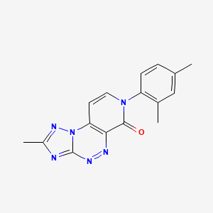 7-(2,4-dimethylphenyl)-2-methylpyrido[4,3-e][1,2,4]triazolo[5,1-c][1,2,4]triazin-6(7H)-one