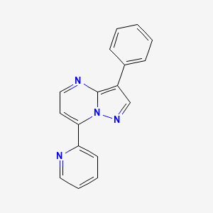 3-phenyl-7-(2-pyridyl)pyrazolo[1,5-a]pyrimidine