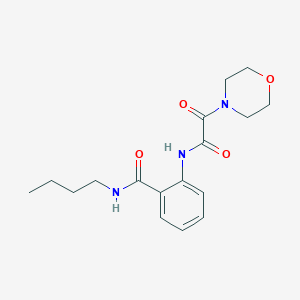 N-butyl-2-{[morpholin-4-yl(oxo)acetyl]amino}benzamide